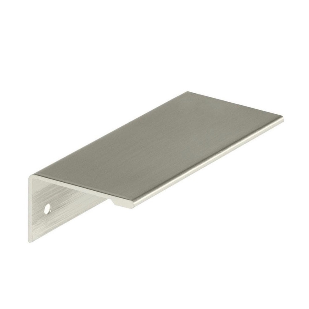Amerock Modern Edge Pull 3in 76mm Satin Nickel Cabinet Hardware 10 Pack